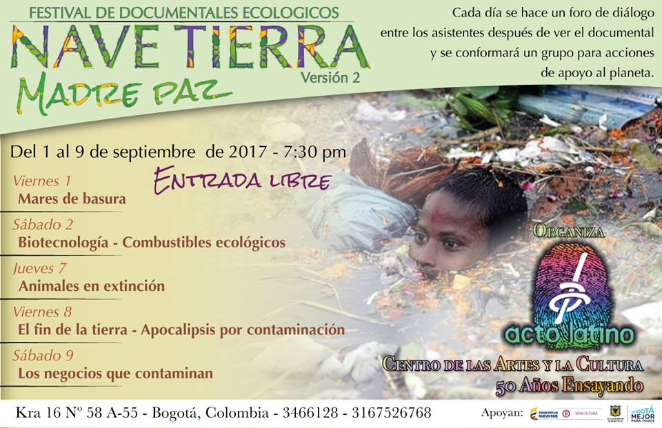 Festival de Documentales Ecológicos NAVE TIERRA