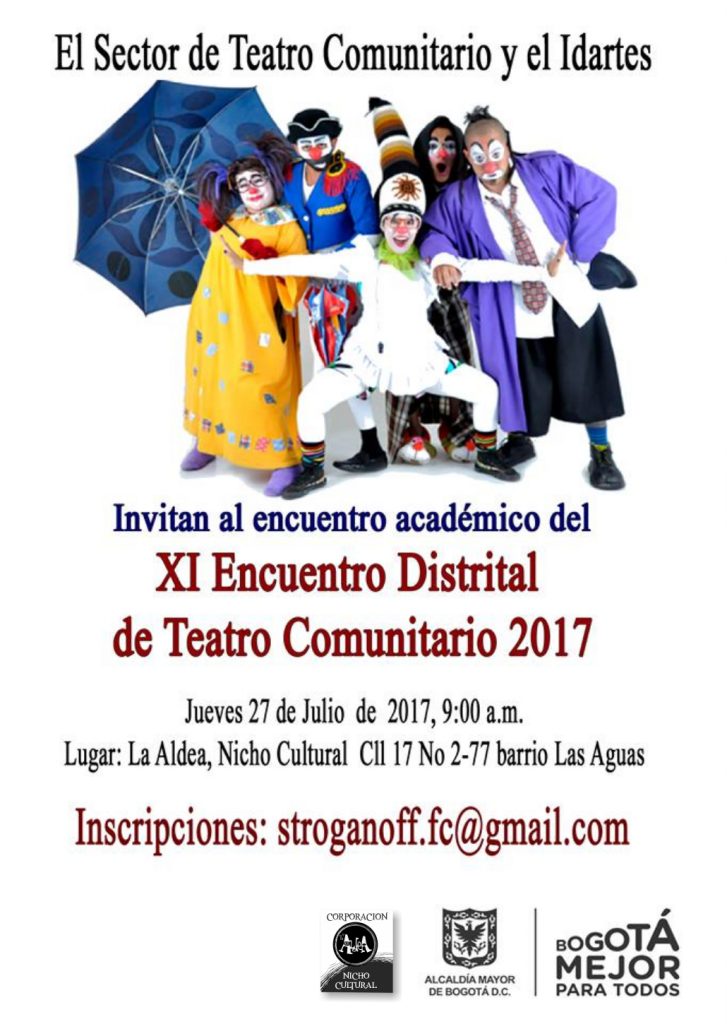 Xl Encuentro Distrital de Teatro Comunitario