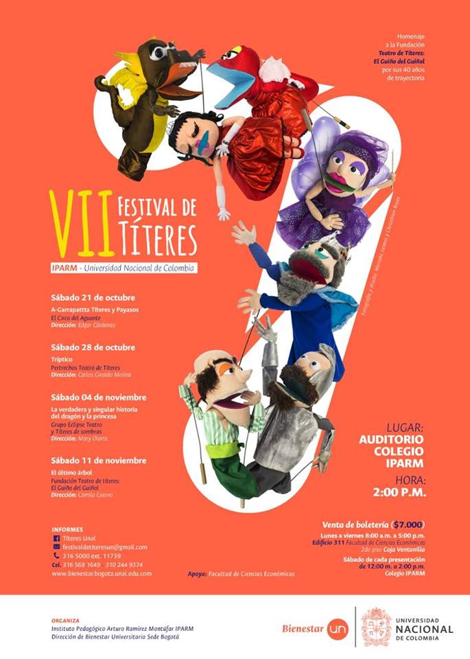 VII Festival de Títeres – IPARM Universidad Nacional De Colombia