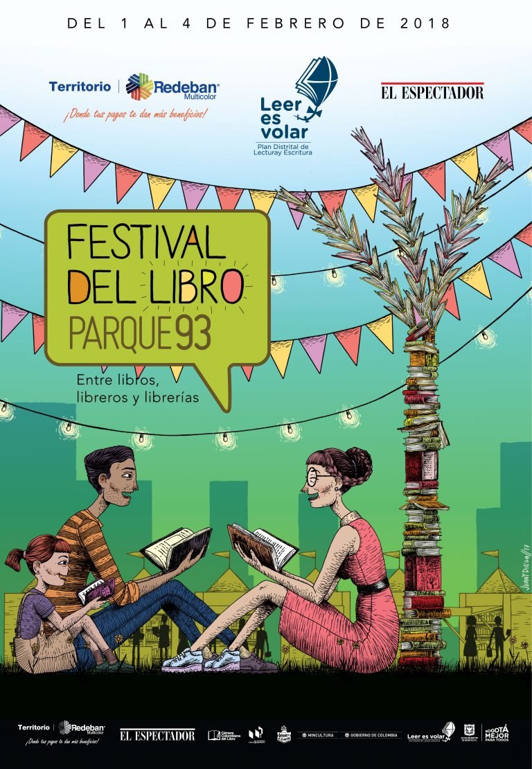 Festival del Libro Parque 93 reunirá a escritores, artistas y libreros en Bogotá