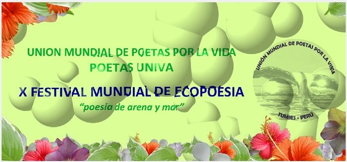 Convocatoria X Festival Mundial de Ecopoesía «Poesía de Arena y Mar»