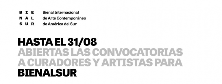 Convocatorias Bienalsur para Artistas y Curadores