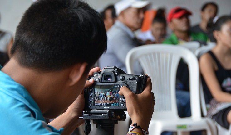 Luces, cámaras y acciones por la paz