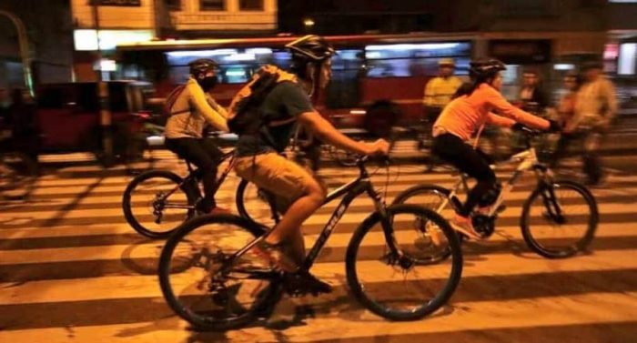 Ciclovía Nocturna diciembre 2018