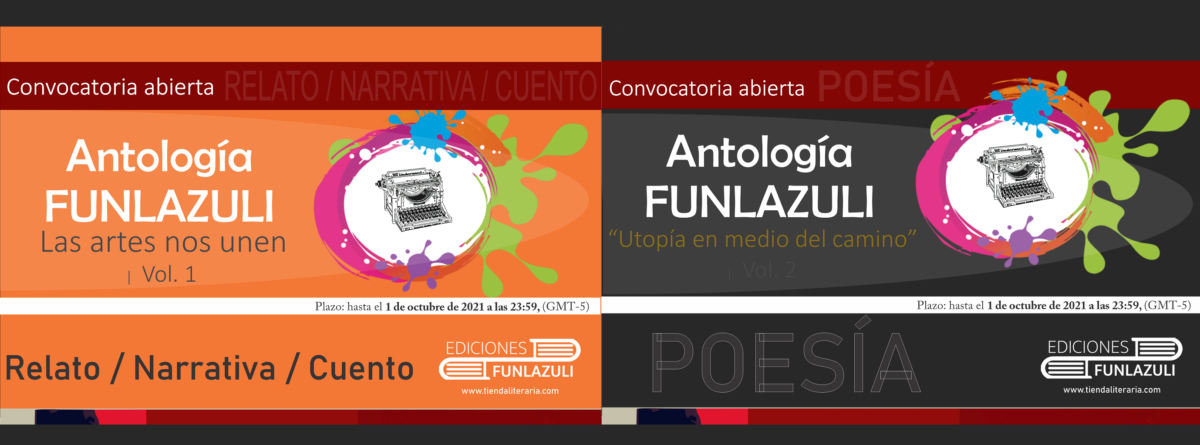 Convocatoria Antología FUNLAZULI  2021 | Cuento y Poesía