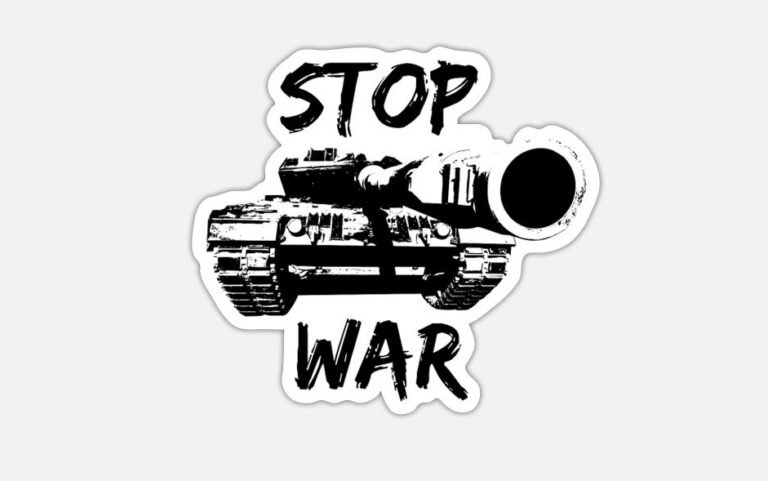 Stop war: Detengan la guerra grita el mundo entero