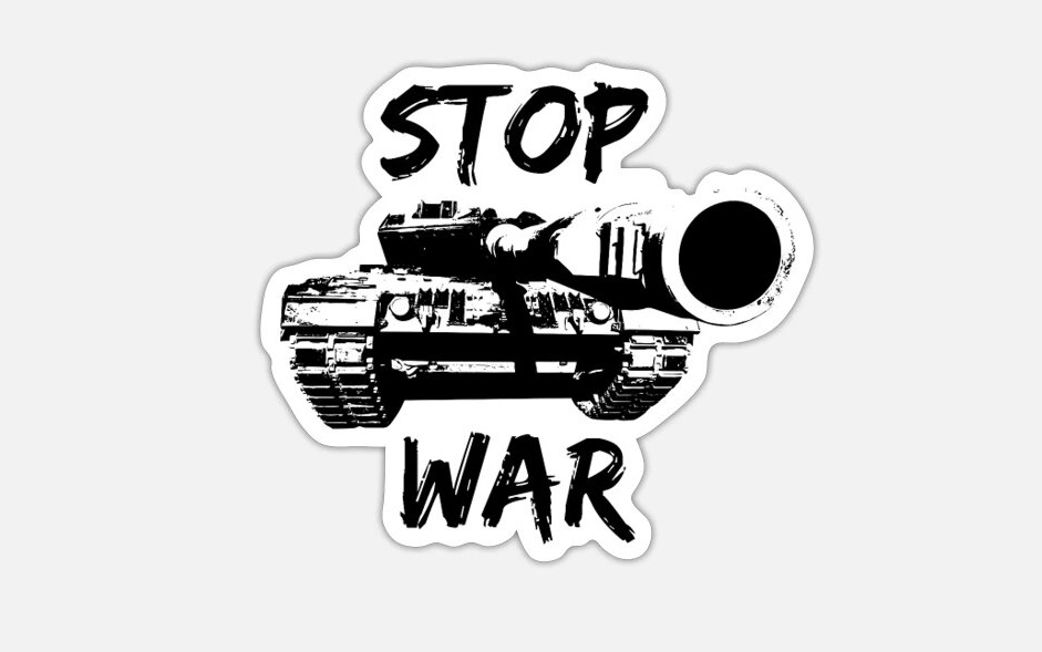 Stop war: Detengan la guerra grita el mundo entero