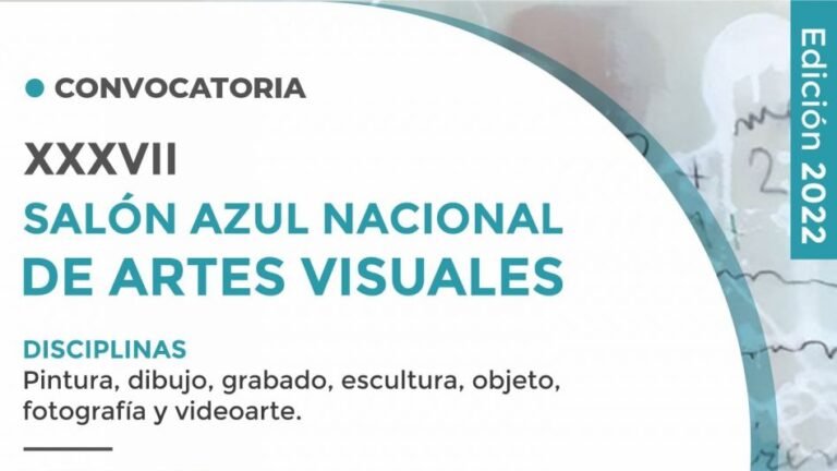 Convocatoria  XXXVII Salón Nacional de Artes Visuales   [Argentina]