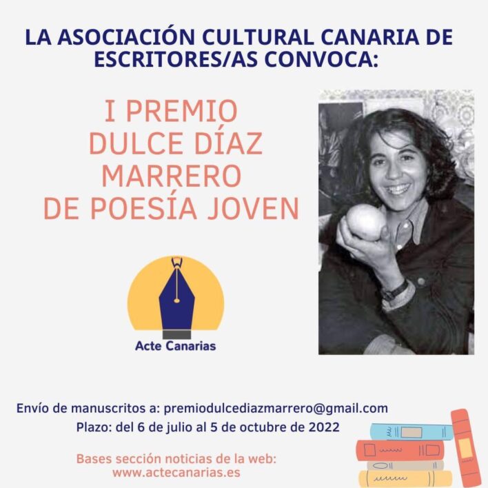 I Premio Dulce Díaz Marrero de Poesía Joven |  (Canarias – España)