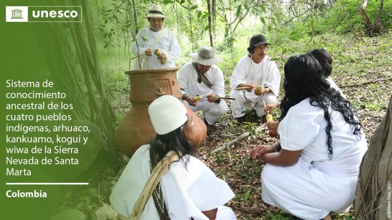 La UNESCO declara a los saberes indígenas colombianos como patrimonio de la humanidad.