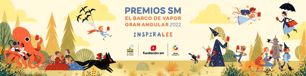 Cristina Fernández Valls y Ginés Sánchez Muñoz son las ganadoras de la 44.ª edición de los Premios SM El Barco de Vapor y Gran Angular