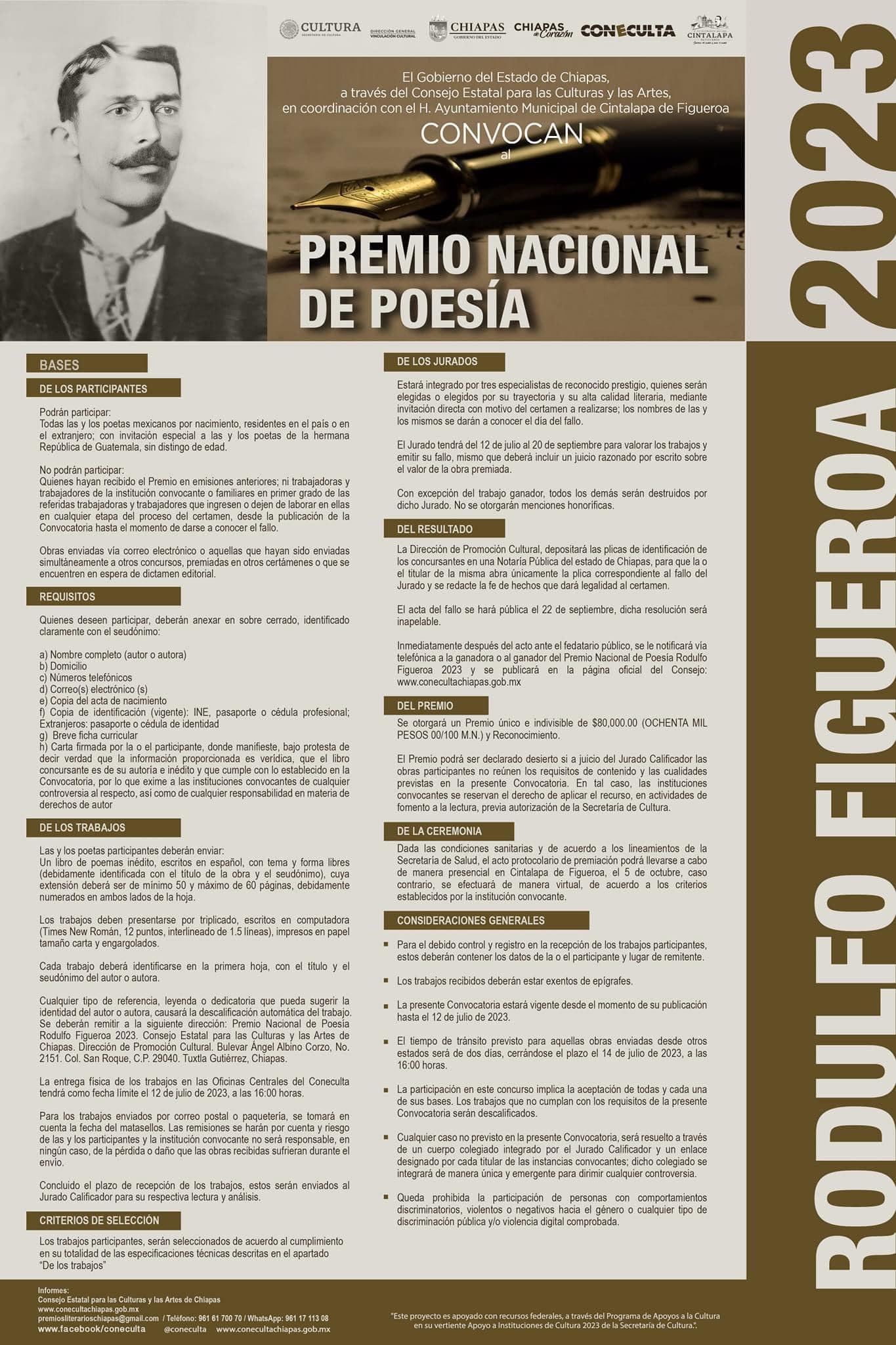 Premio Nacional de Poesía Rodulfo Figueroa