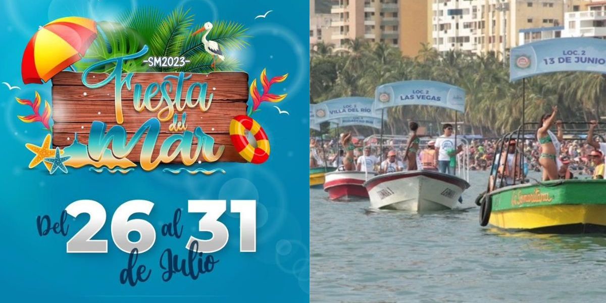 Vive la Fiesta del Mar en Santa Marta 2023