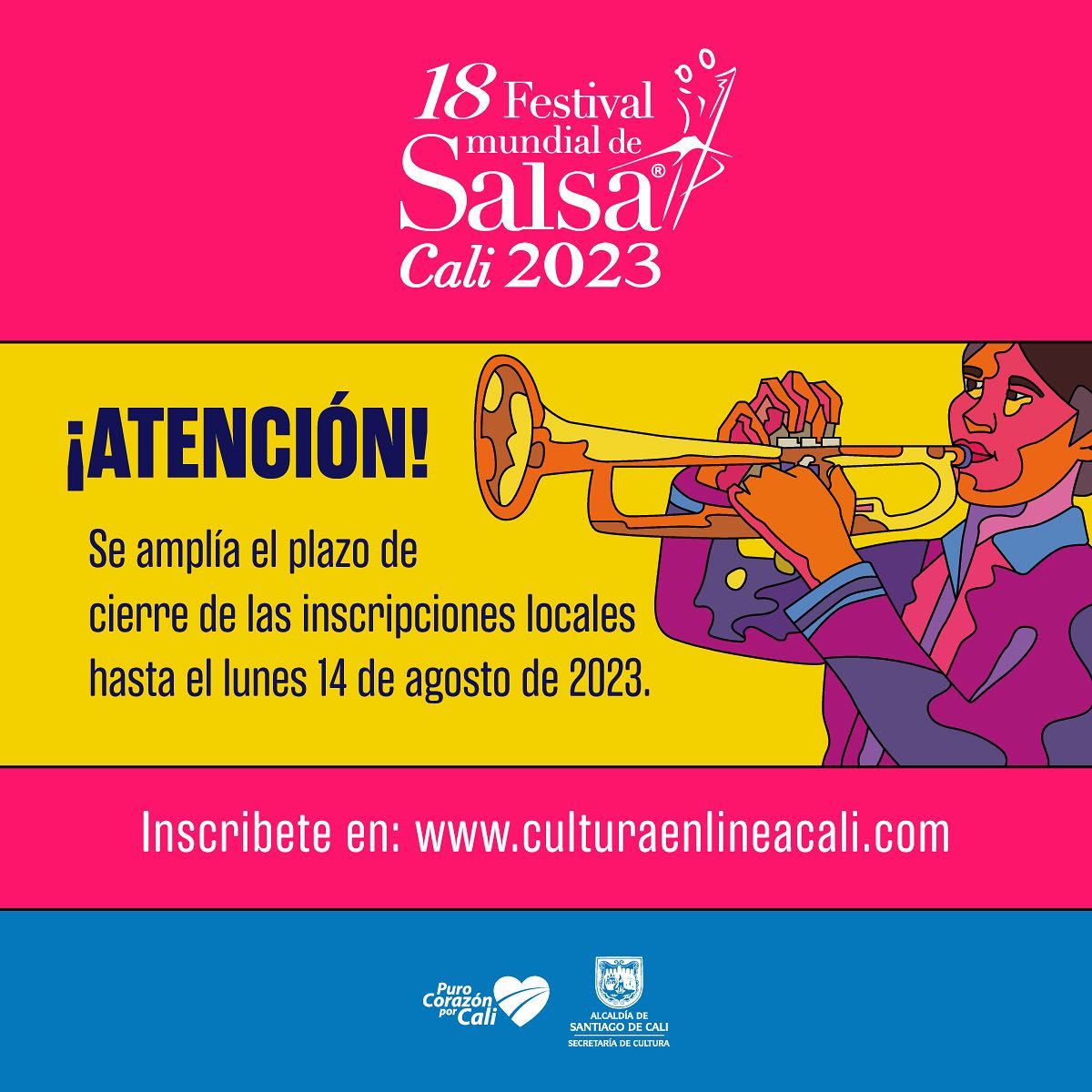 Inscríbete al concurso Festival Mundial de Salsa 2023