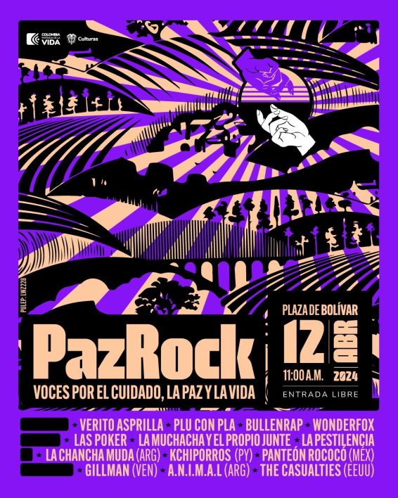 PazRock, un espacio para cantarle a la vida y construir una cultura de paz