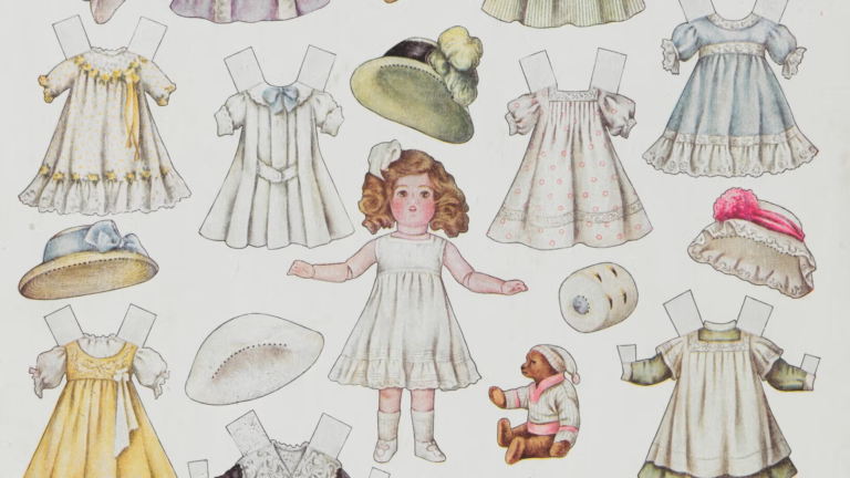 Fantasías Domésticas: muñecas de papel históricas y su reflejo en los valores sociales y el consumo conspicuo