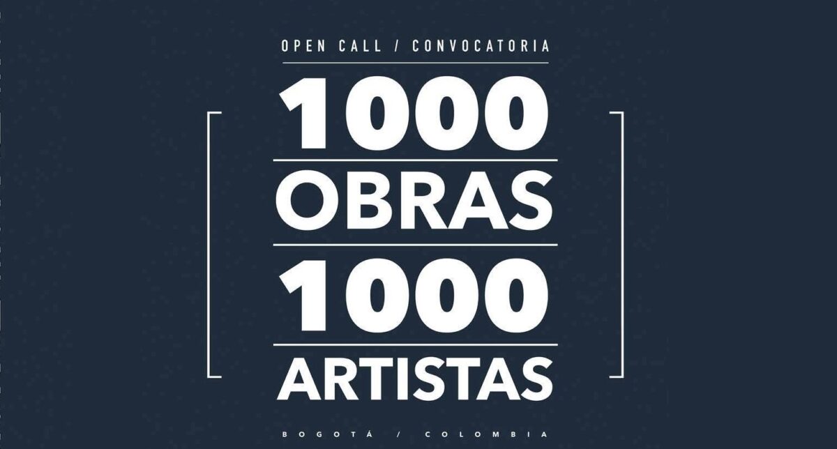 Convocatoria 1000 obras 1000 Artistas