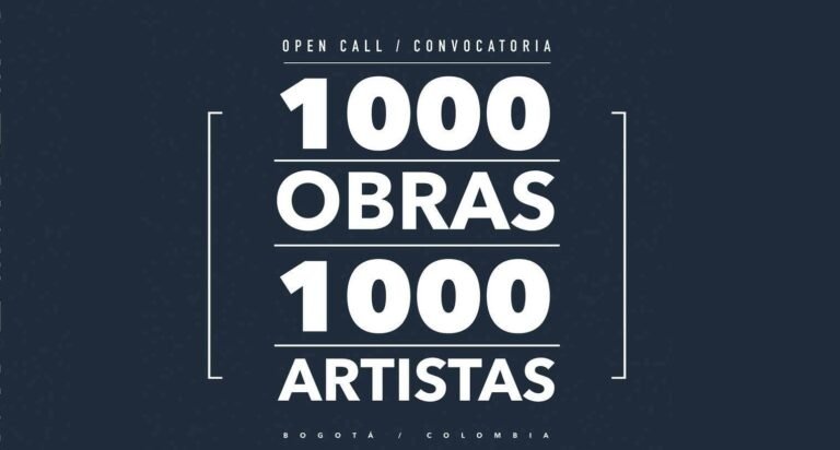 Convocatoria 1000 obras 1000 Artistas