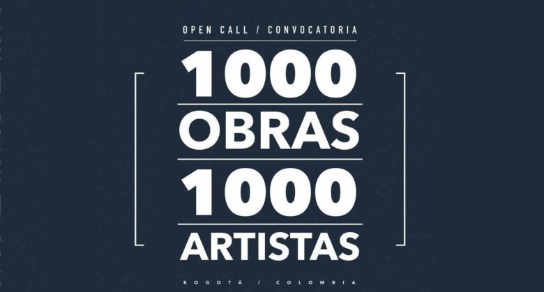 Convocatoria 1000 obras 1000 Artistas