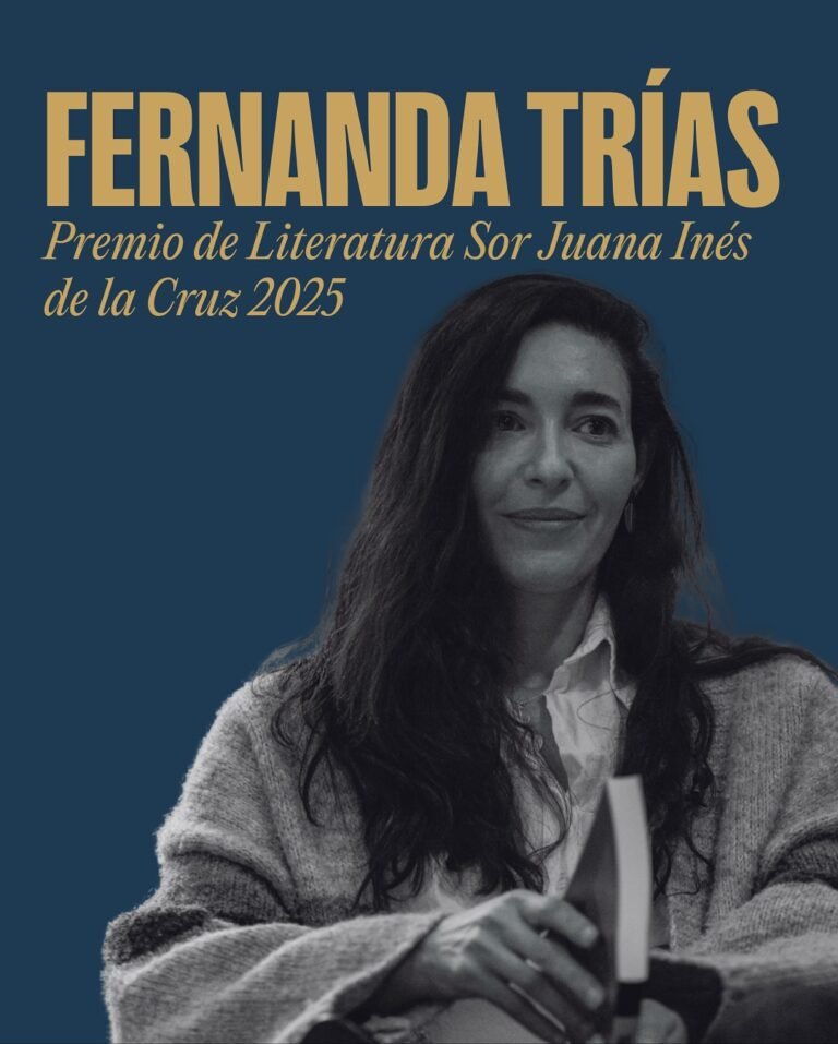 Fernanda Trías conquista el Premio Sor Juana 2025 con una novela que sacude la narrativa latinoamericana
