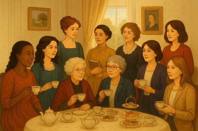 Cuando las palabras se encuentran: un salón literario imposible