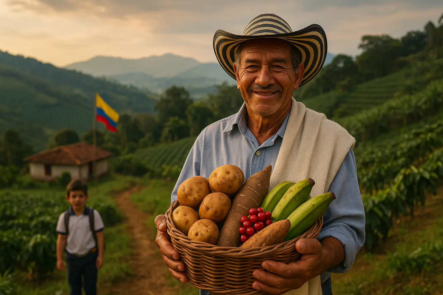 Campesino-colombiano-con-su-canasta-1-de-junio-dia-del-campesino-colombiano