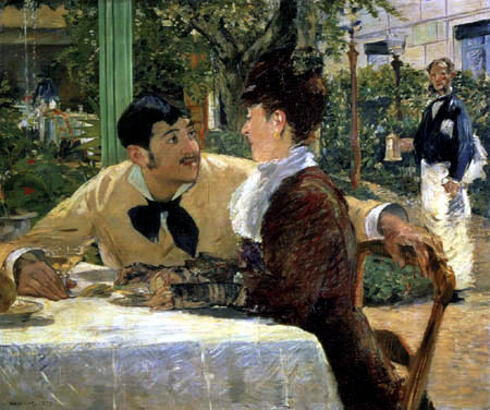 "La taberna" de Edouard Manet (1878-1879)